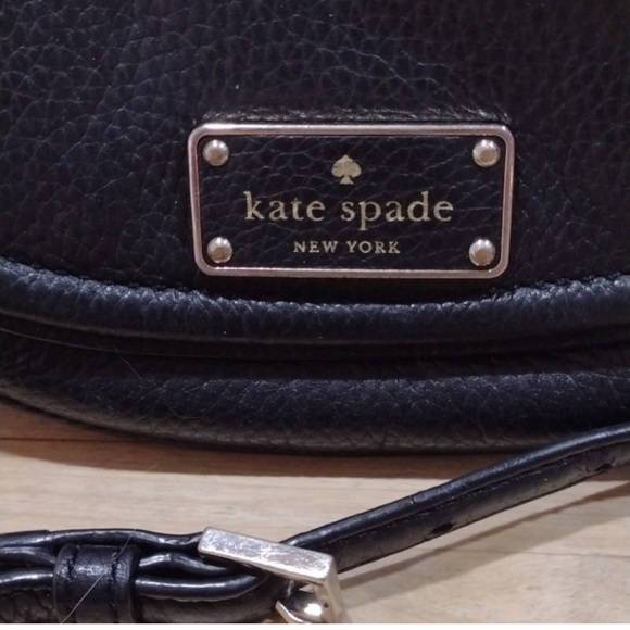 kate spade Black Pebbled Leather Crossbody Bag - Picture 3 of 14